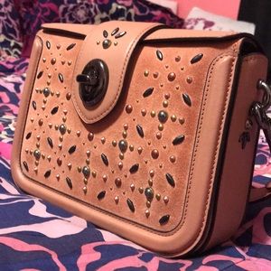 Coach Prairie Rivets Page Crossbody Melon